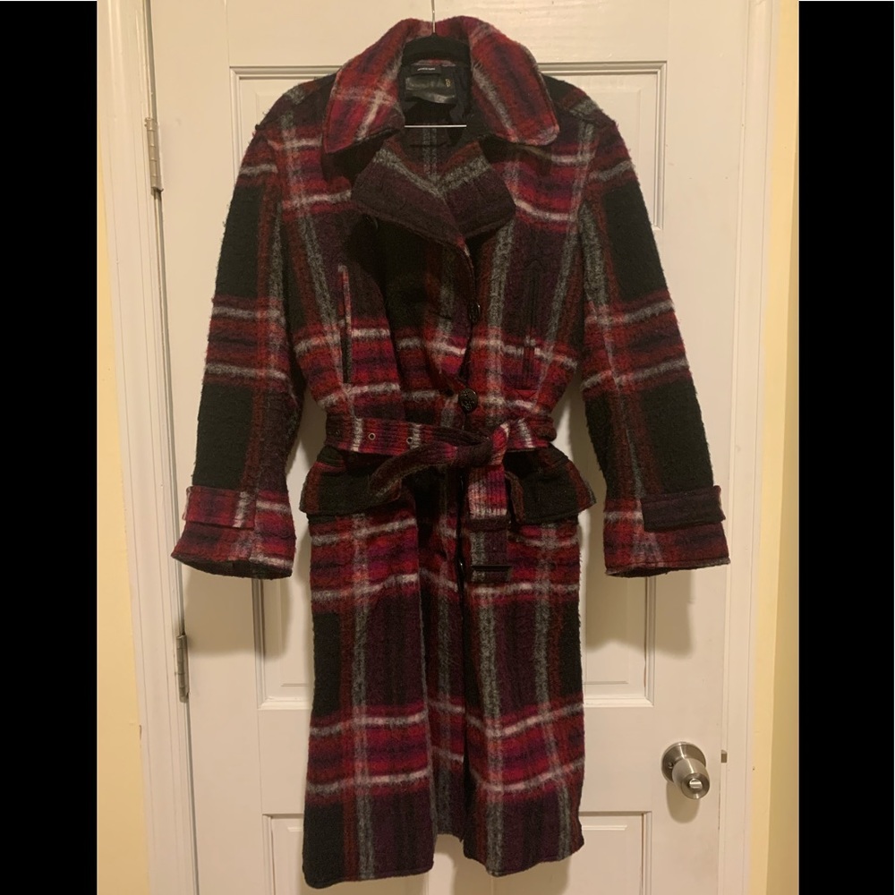R13 Plaid Coat